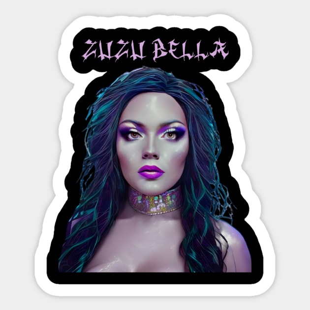 ZuZu Bella Gothic Sticker by www.zuzubella.com